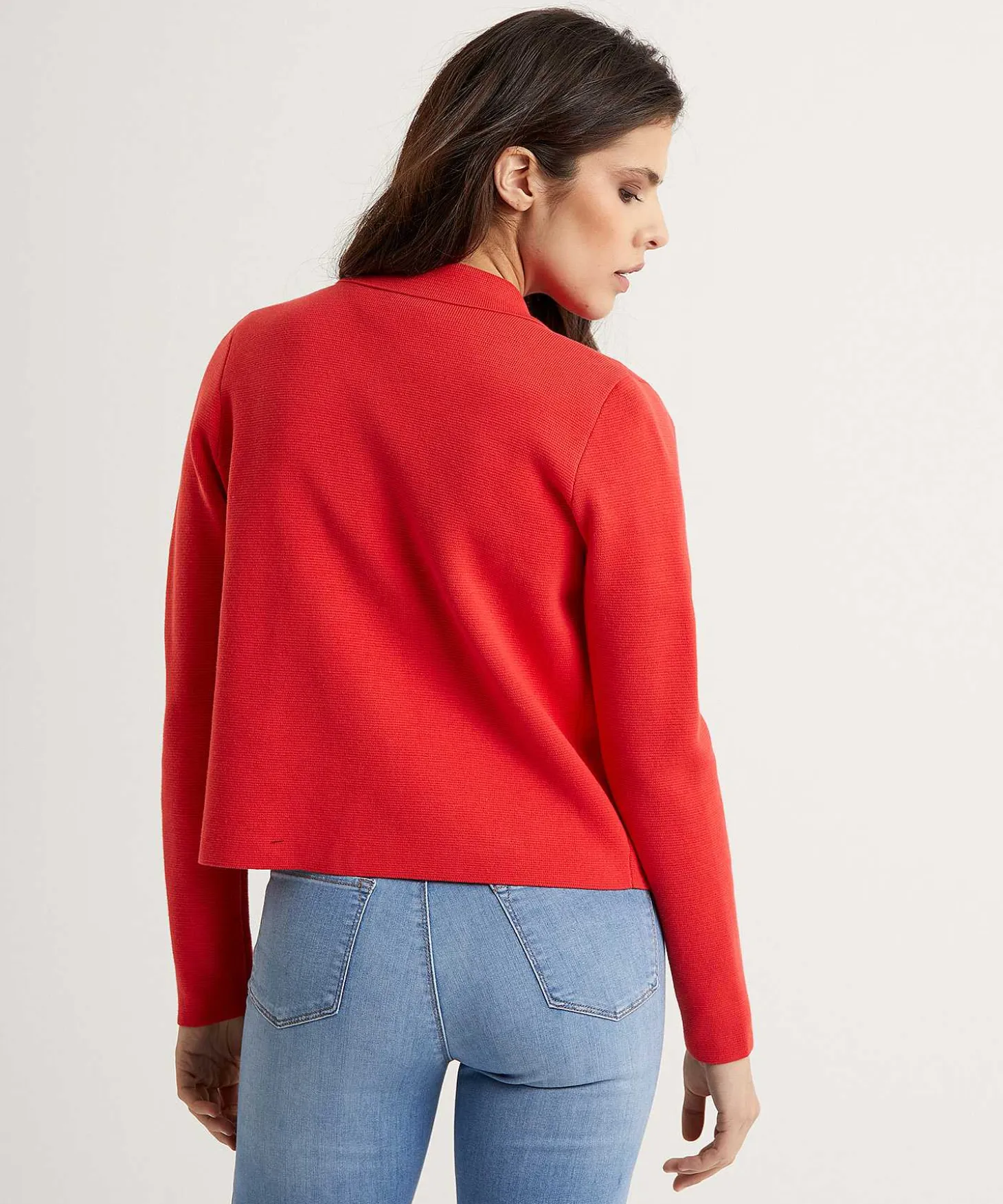 Blazervest Kort Puntaknit