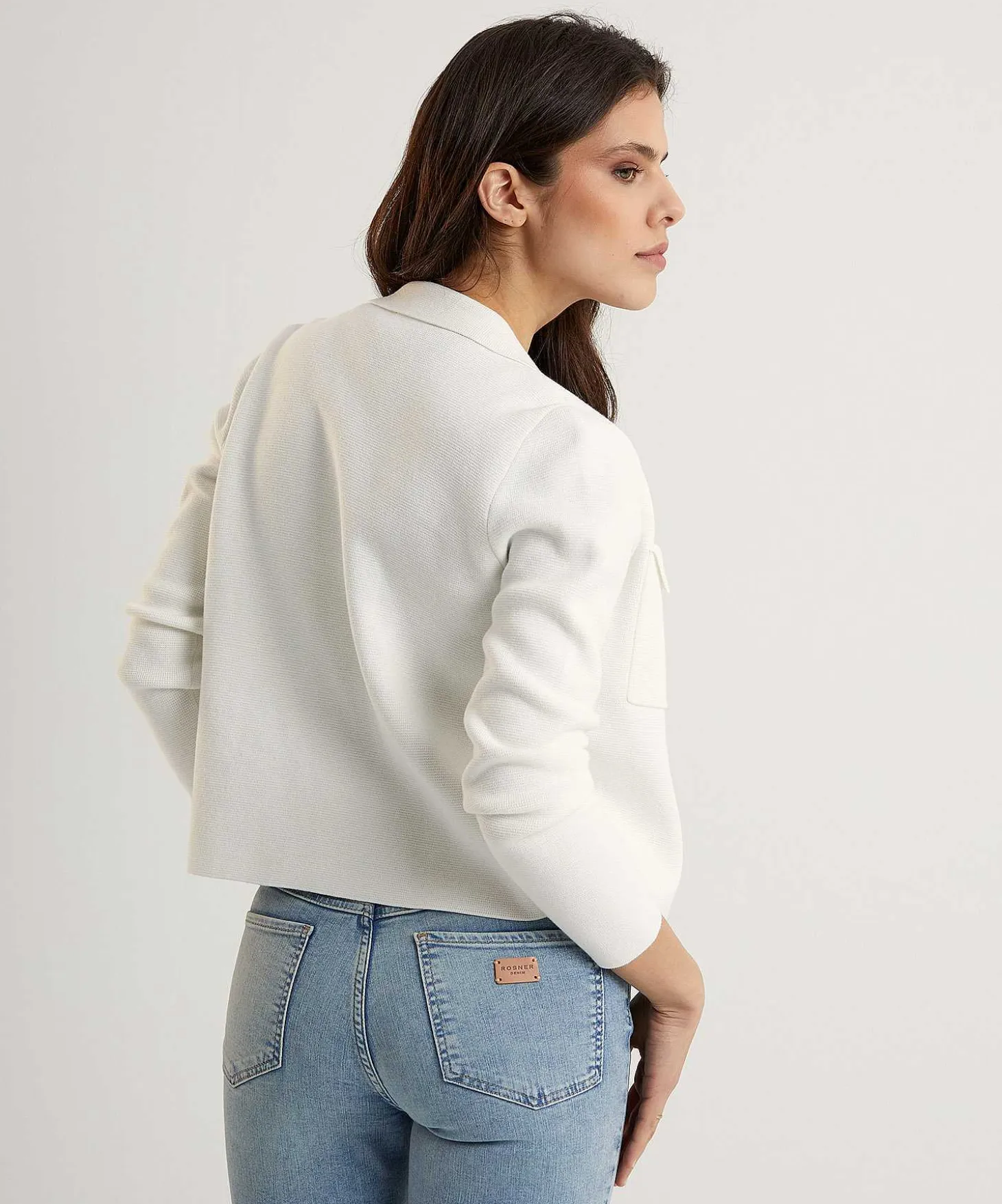 Blazervest Kort Puntaknit