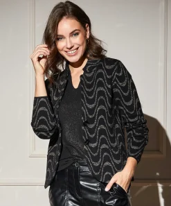 Blazervest Lurex Wave