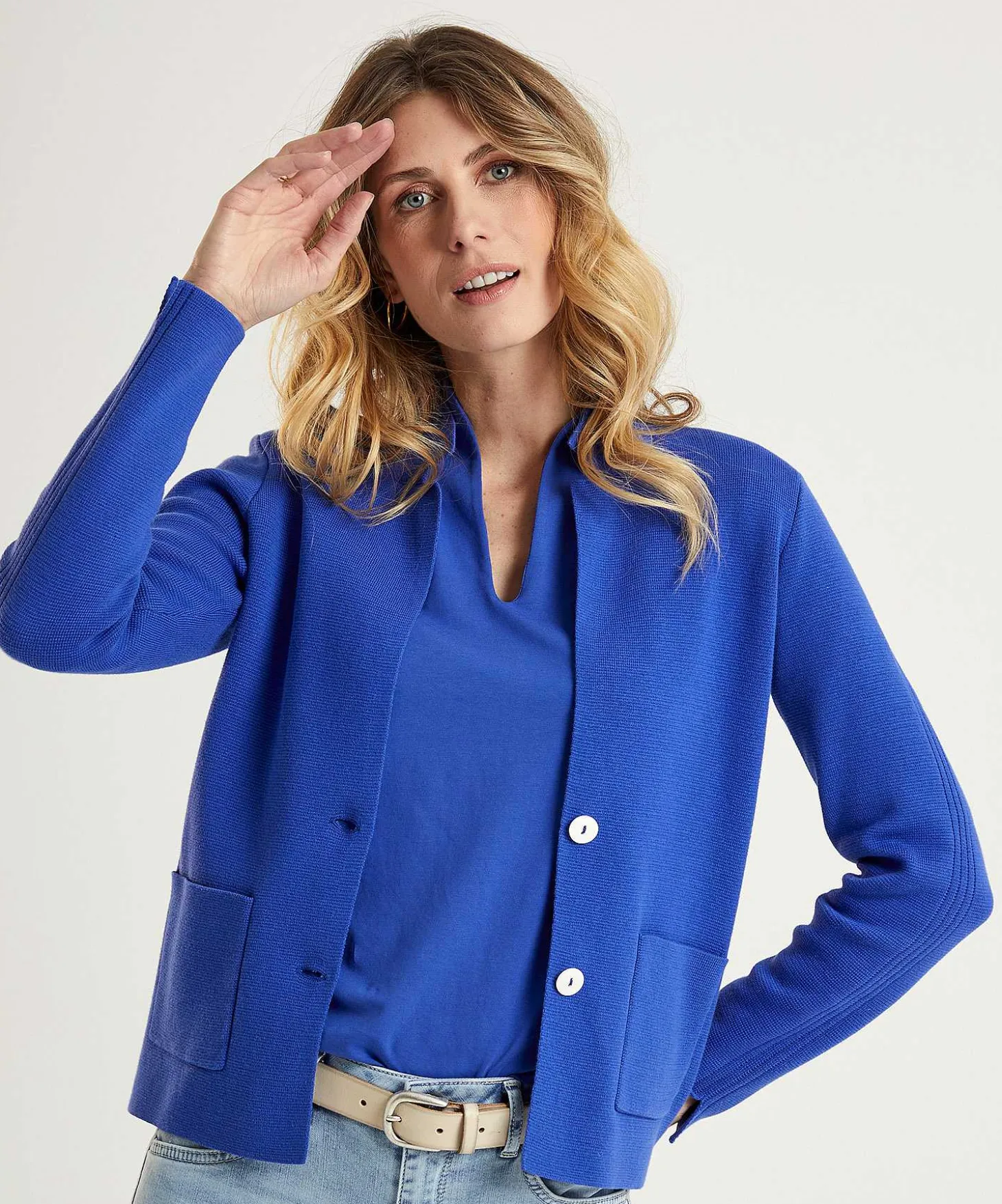 Blazervest Puntaknit