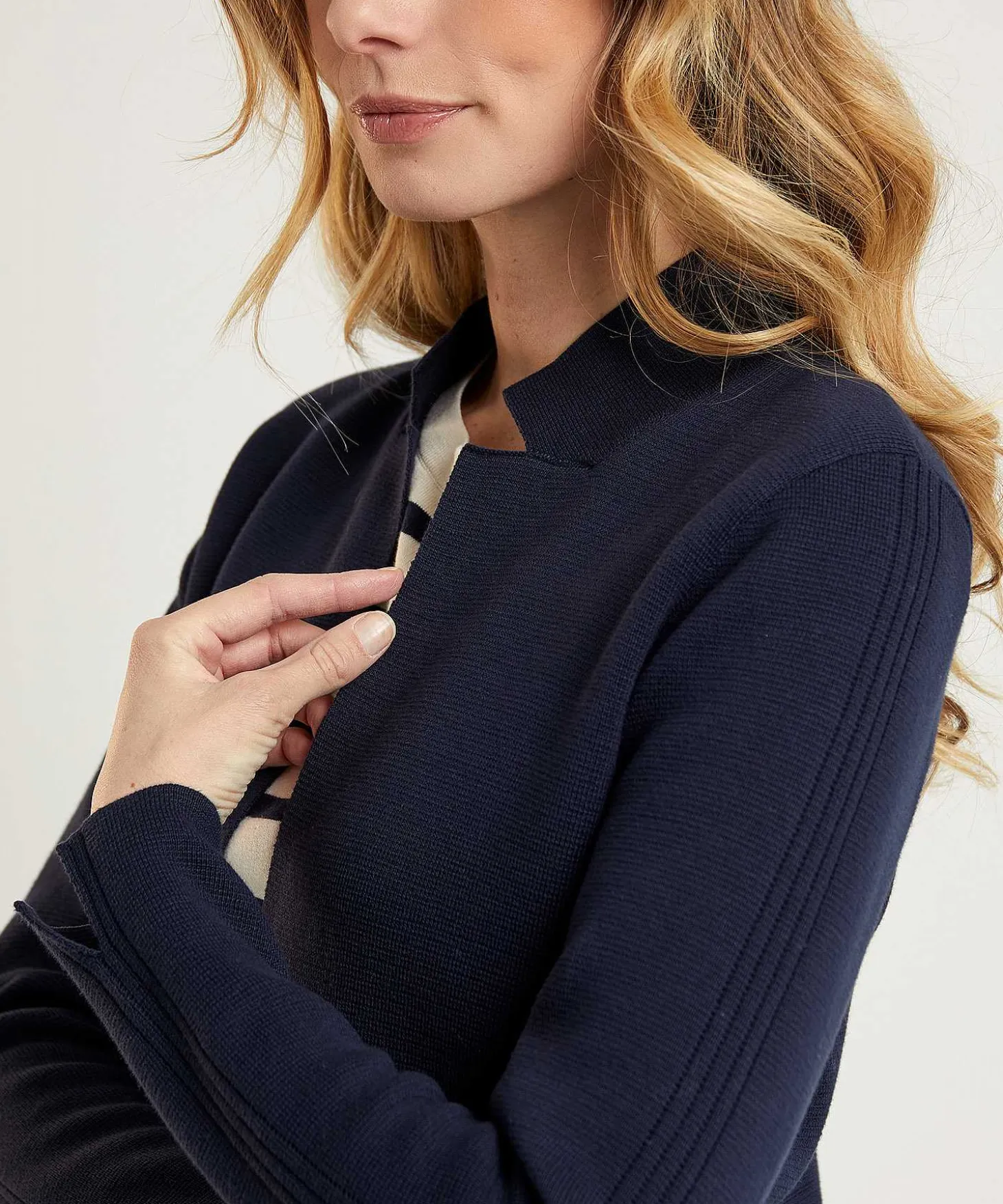 Blazervest Puntaknit