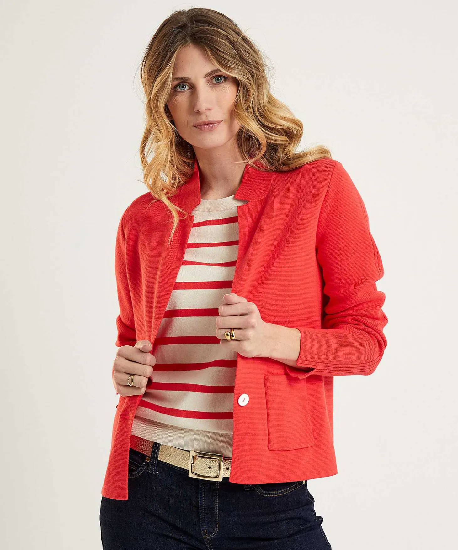 Blazervest Puntaknit
