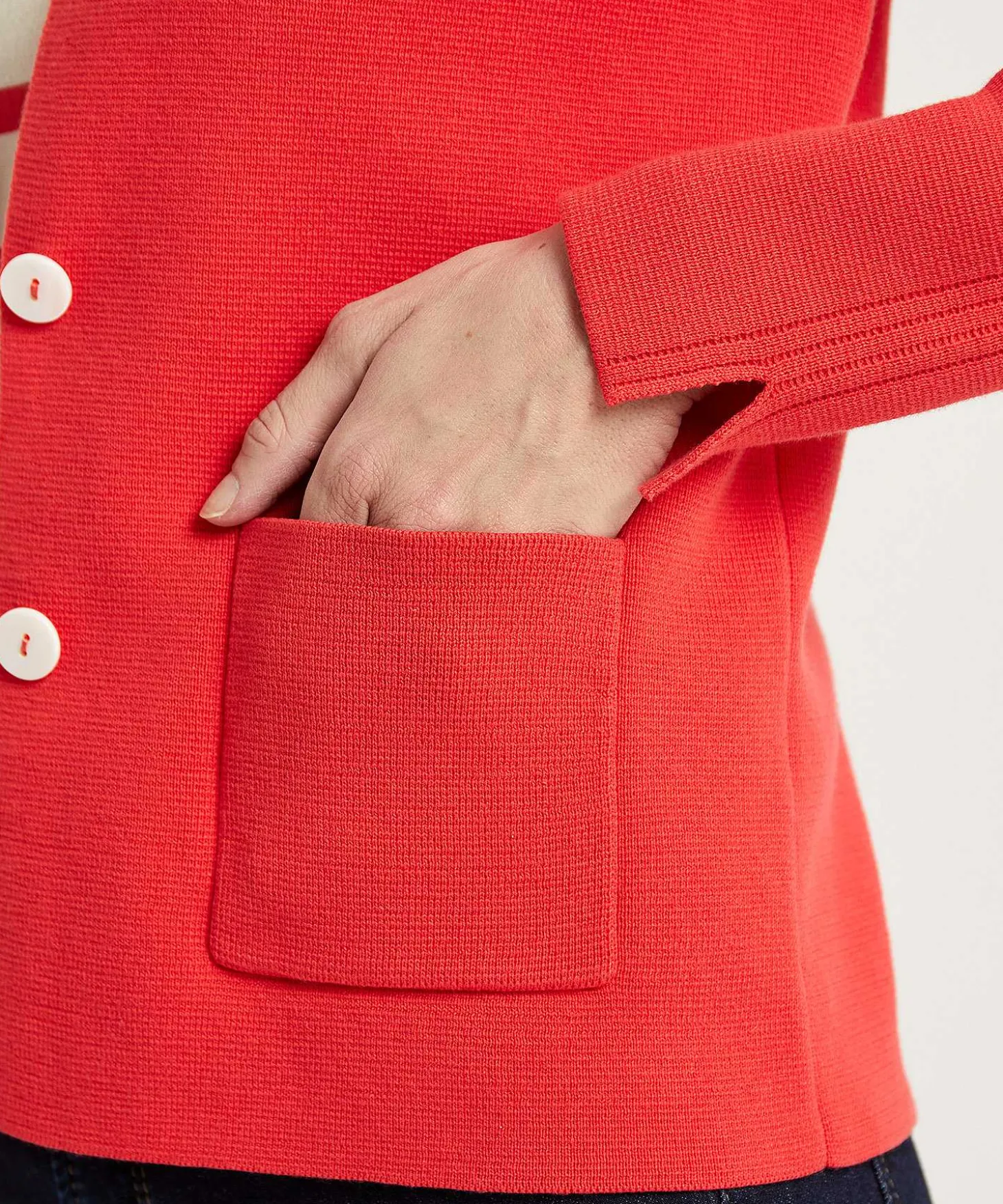 Blazervest Puntaknit