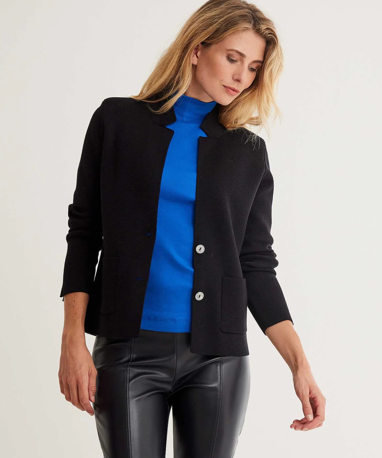 Blazervest Puntaknit