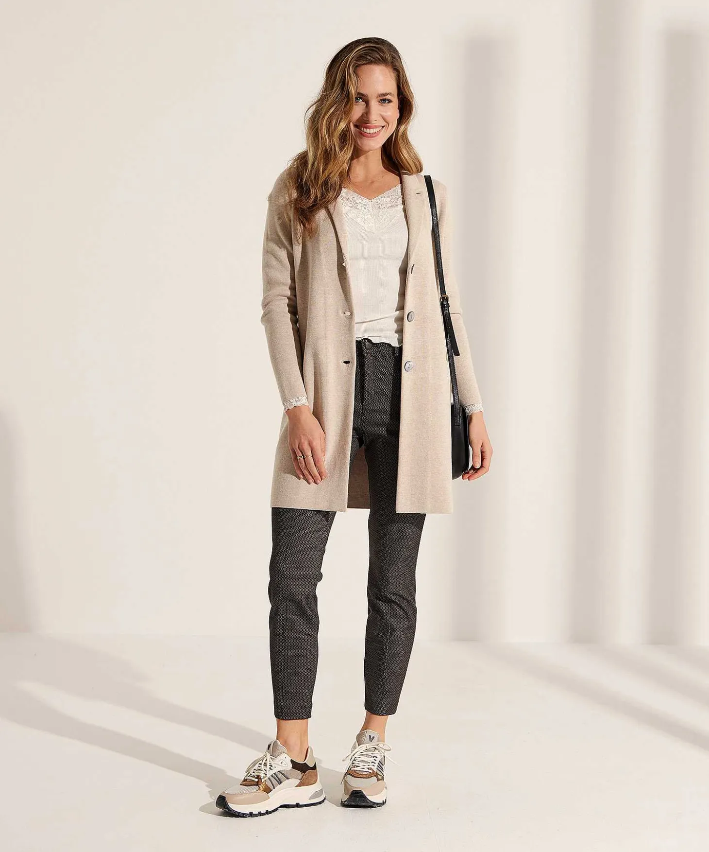 Blazervest Puntaknit Lang
