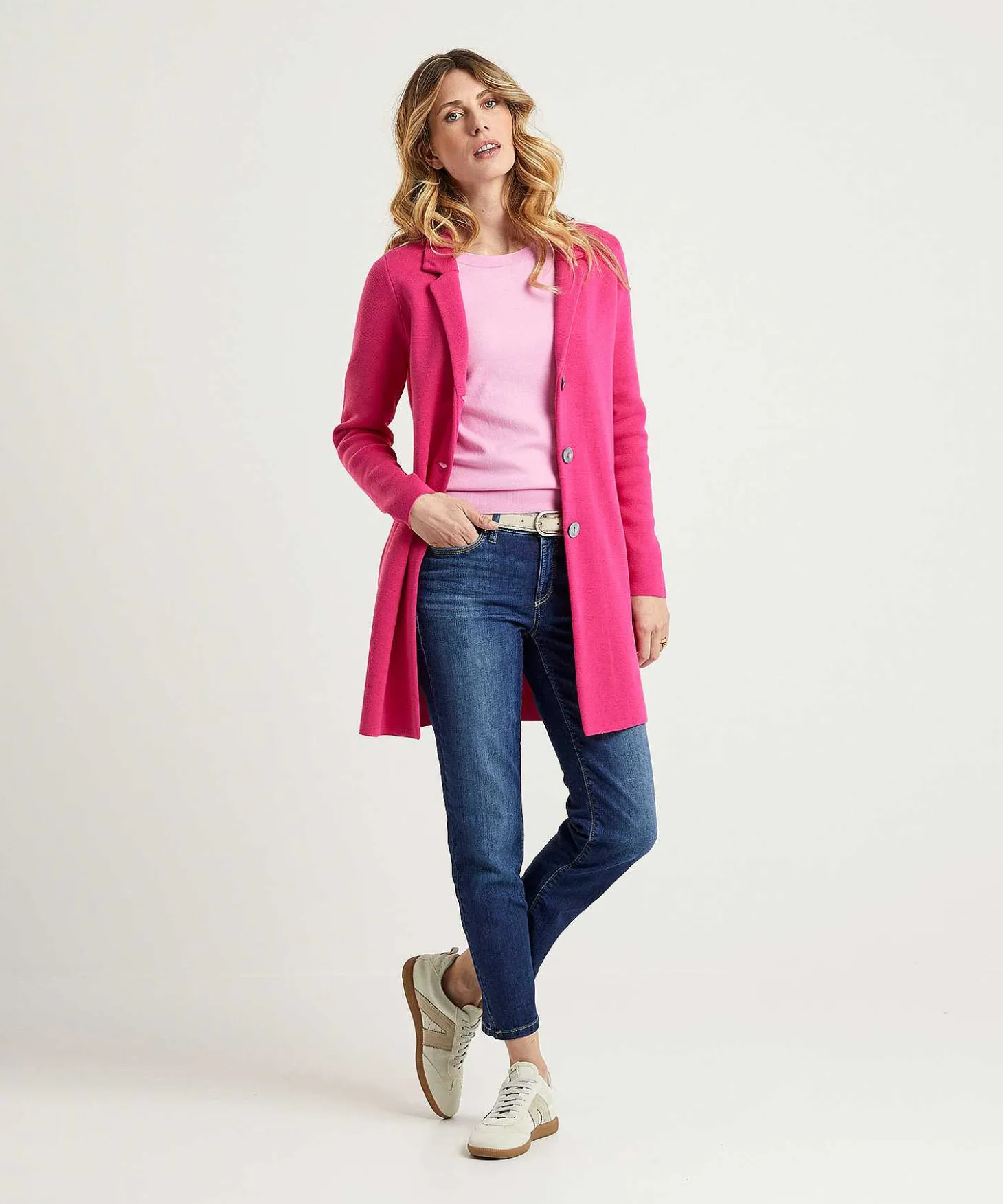 Blazervest Puntaknit Lang