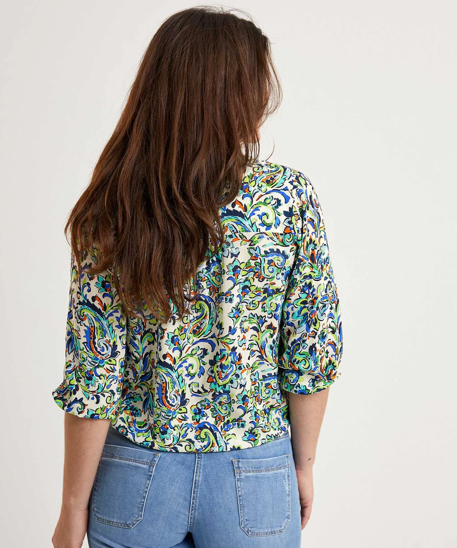 Blouse Flower Paisley