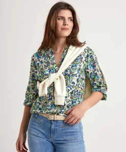 Blouse Flower Paisley