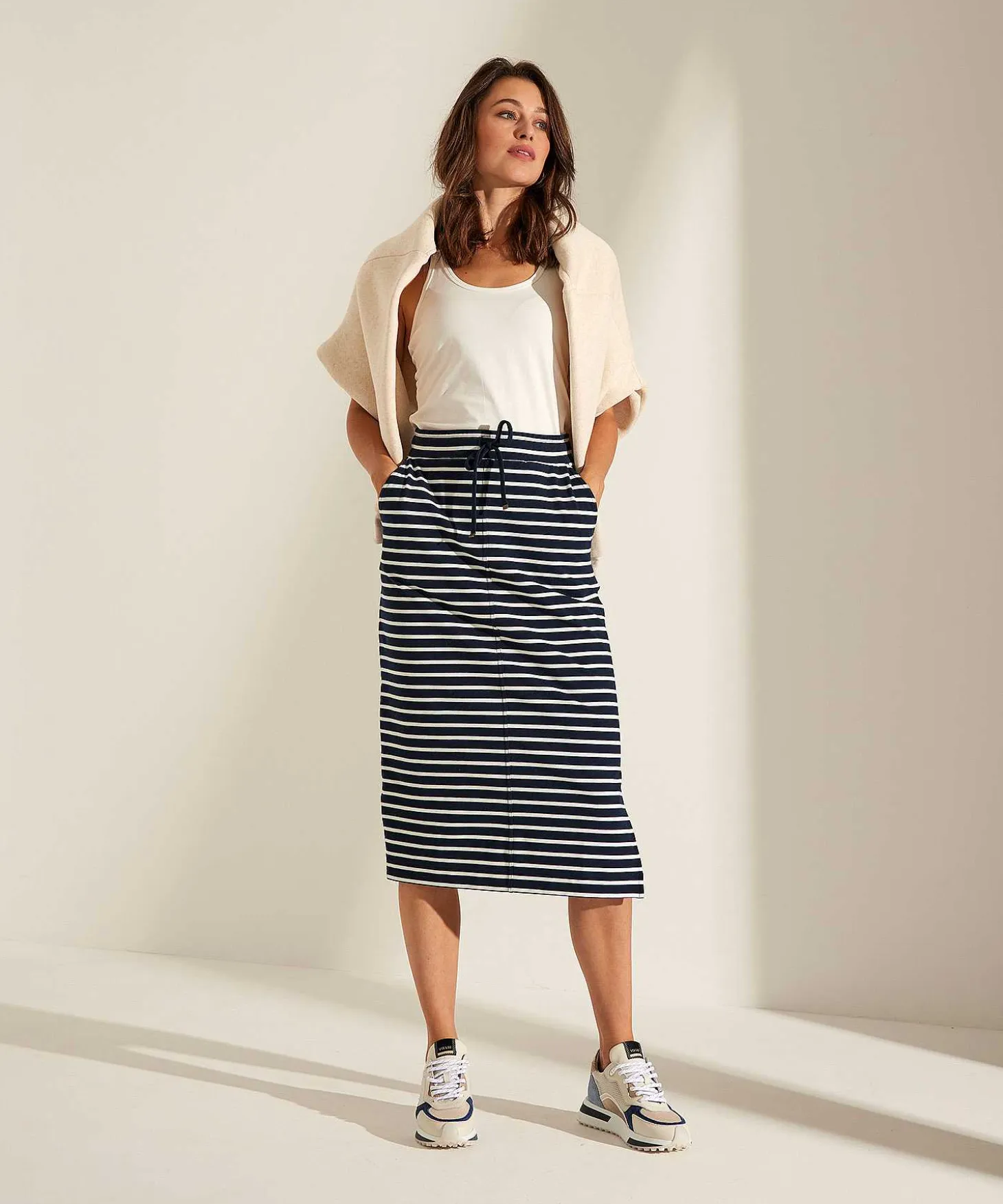 Essentials Crossback Singlet Lurex