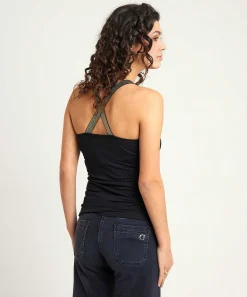 Essentials Crossback Singlet Lurex
