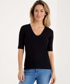 Essentials Dubbelpandig Shirt V-Hals