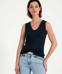 Essentials Dubbelpandig Singlet V-Hals