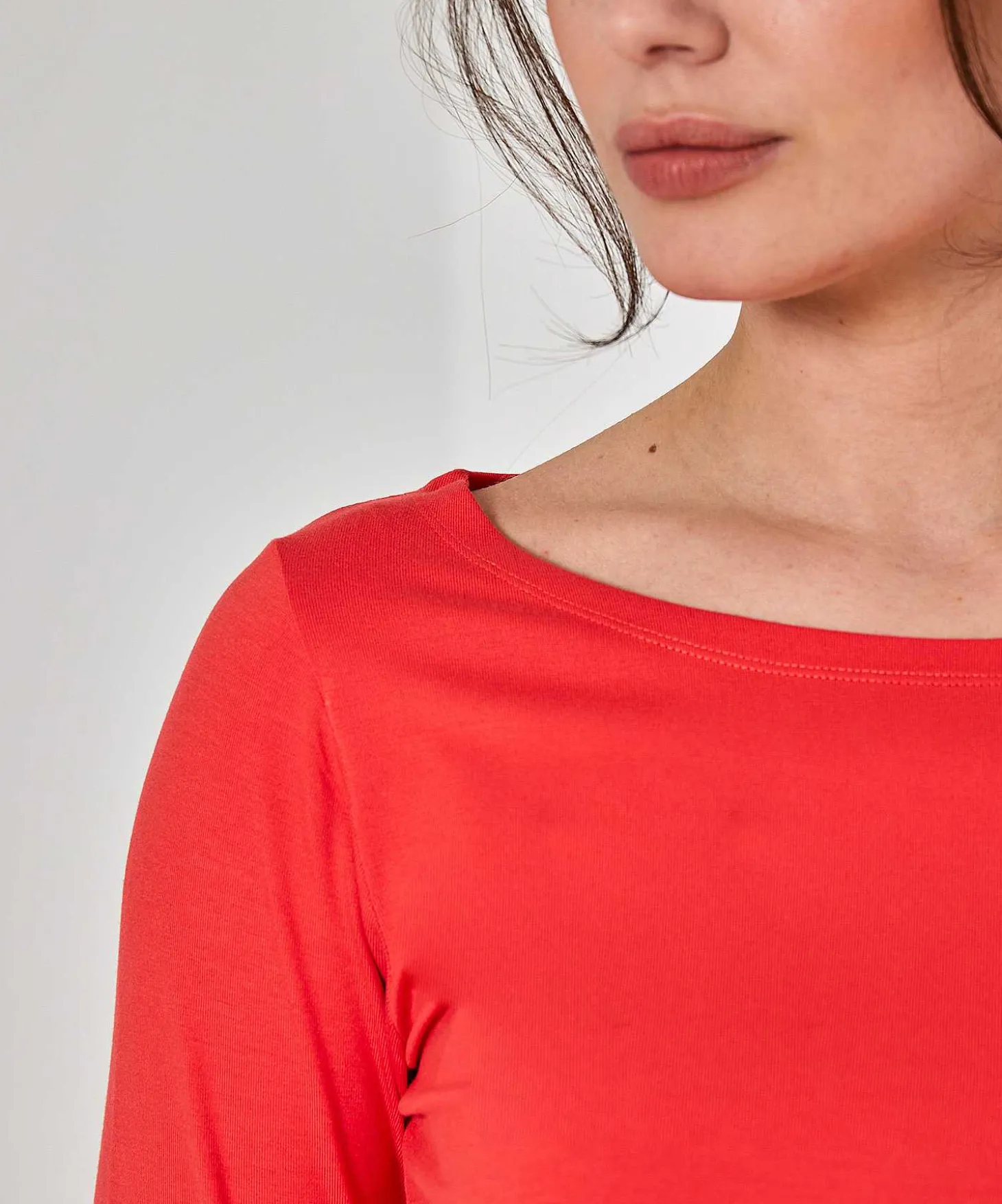 Essentials Shirt 3/4E Mouw