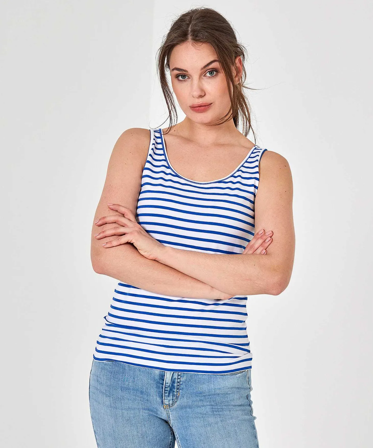 Essentials Singlet Bretonse Streep