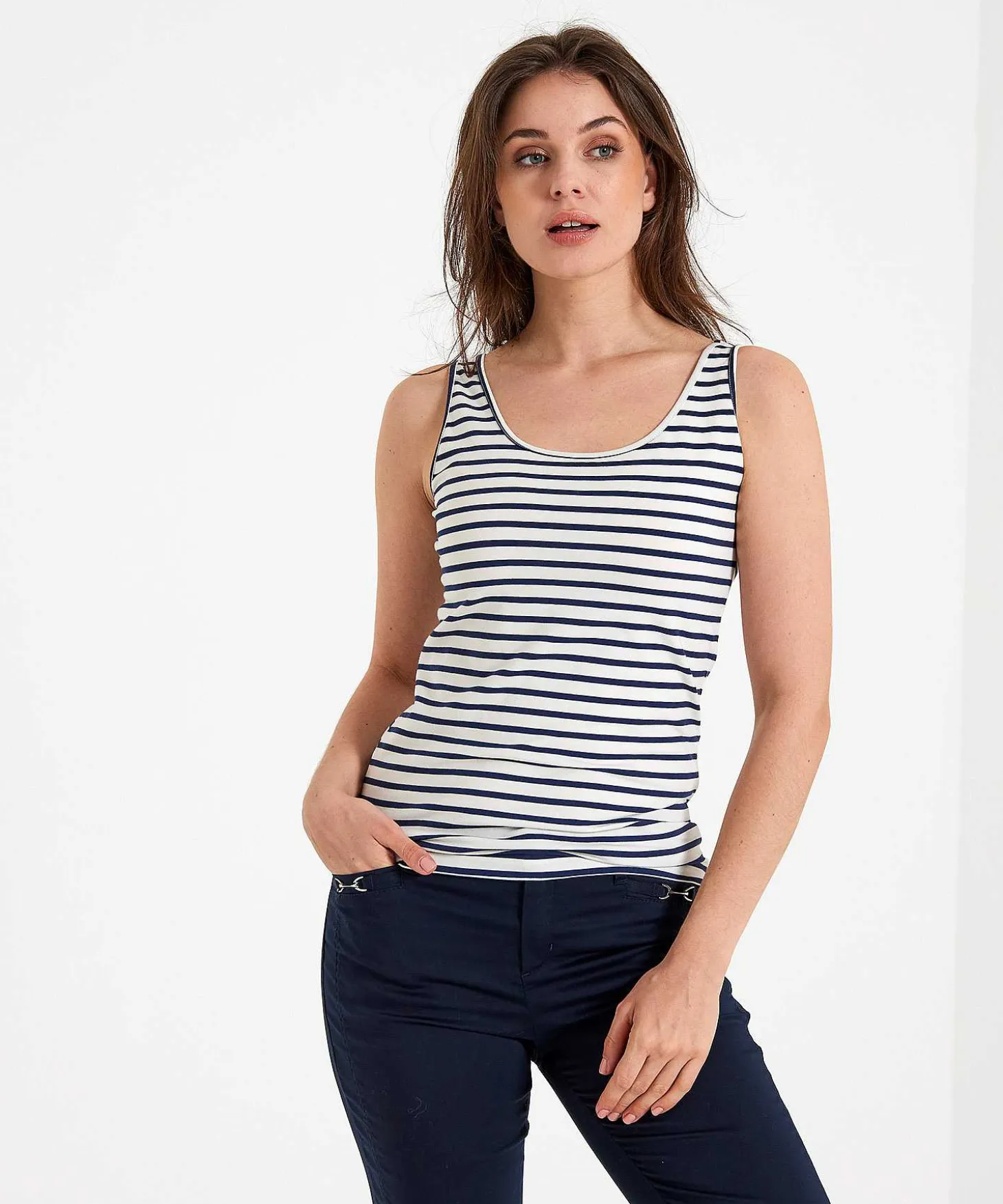 Essentials Singlet Bretonse Streep
