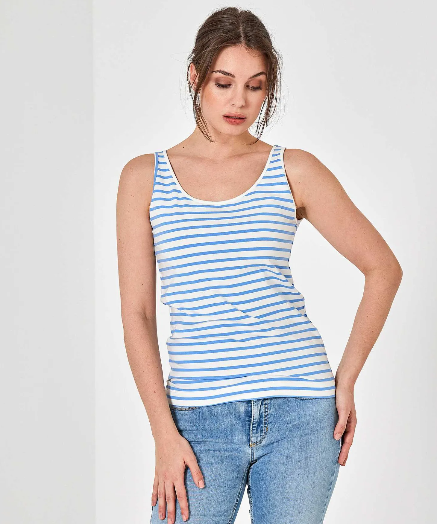 Essentials Singlet Bretonse Streep