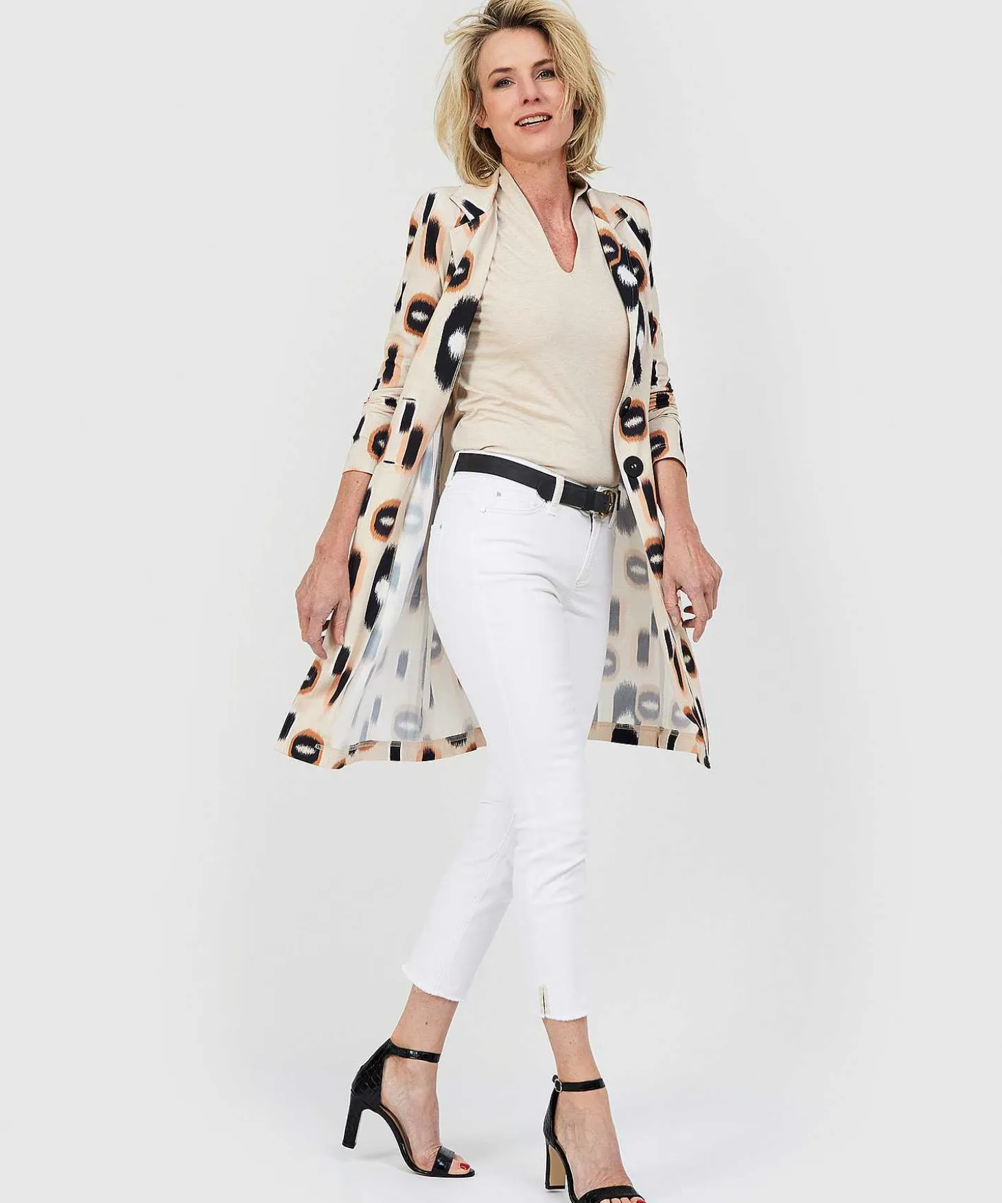 Essentials Tulpshirt Driekwartmouw