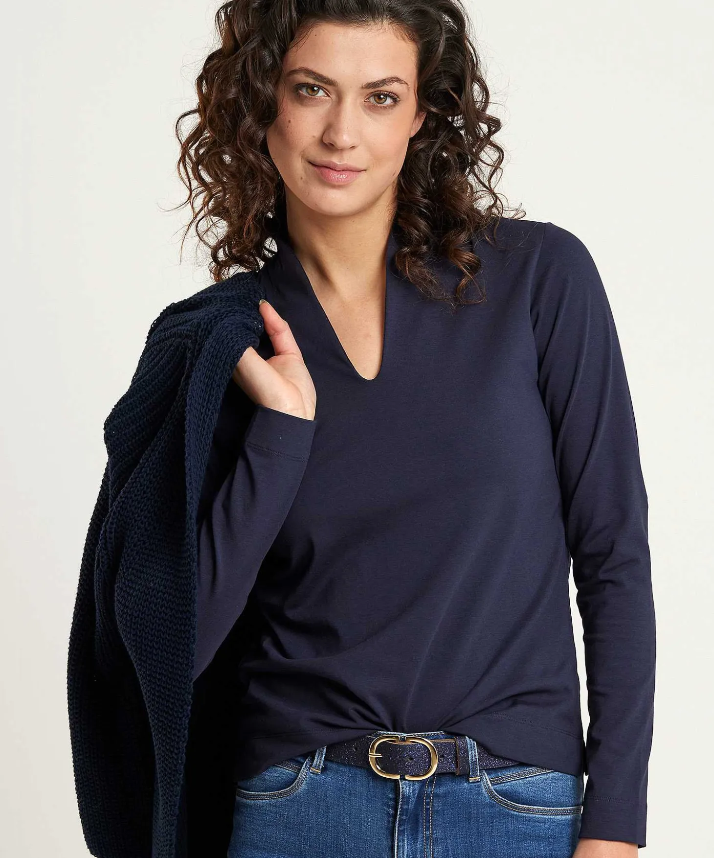 Essentials Tulpshirt Lange Mouw