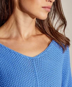 Fancy Knit Trui V-Hals