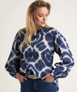 0039 Italy Blouse Batikprint Anni