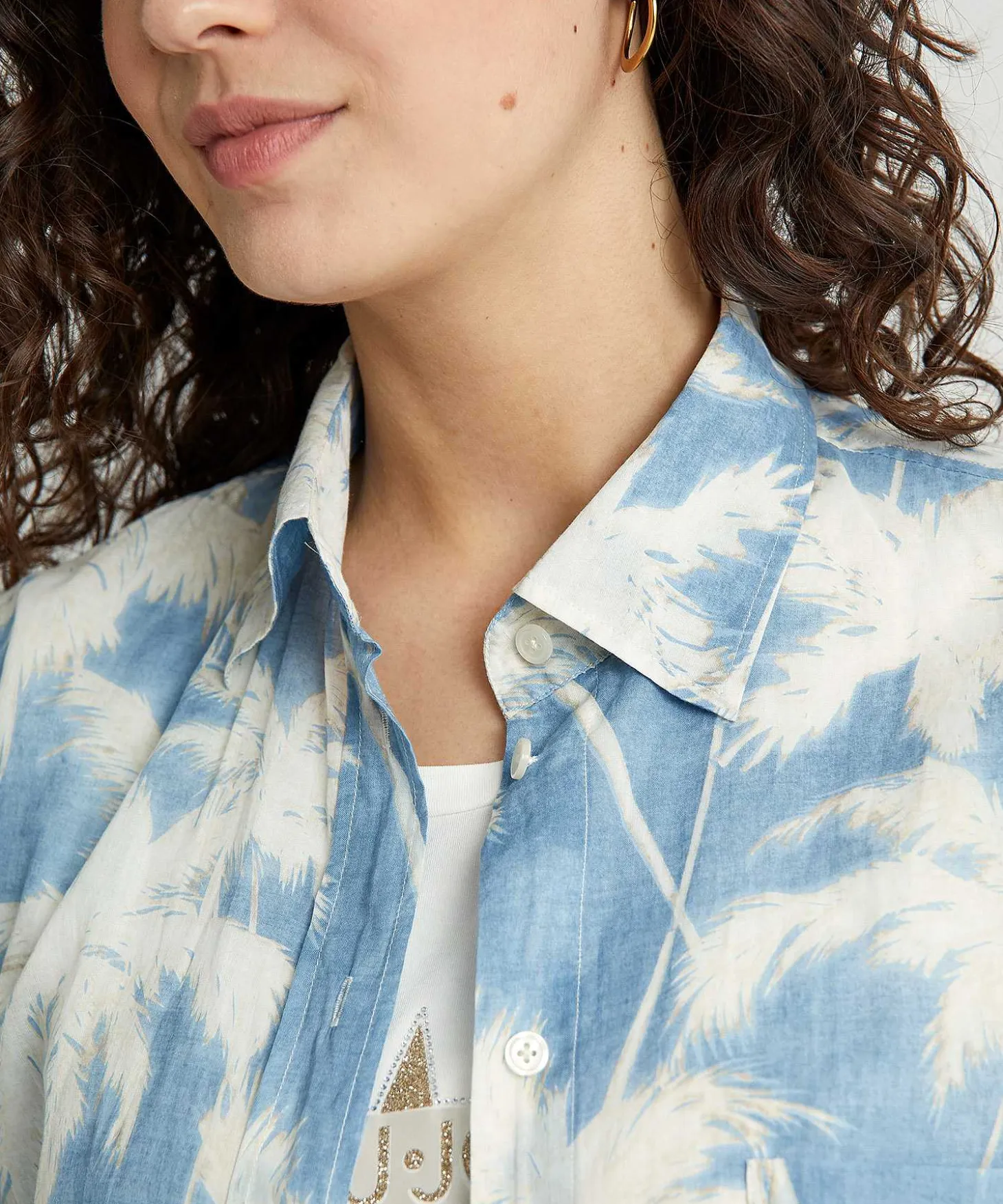 0039 Italy Cotton Voile Blousejurk Taya