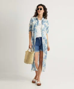 0039 Italy Cotton Voile Blousejurk Taya