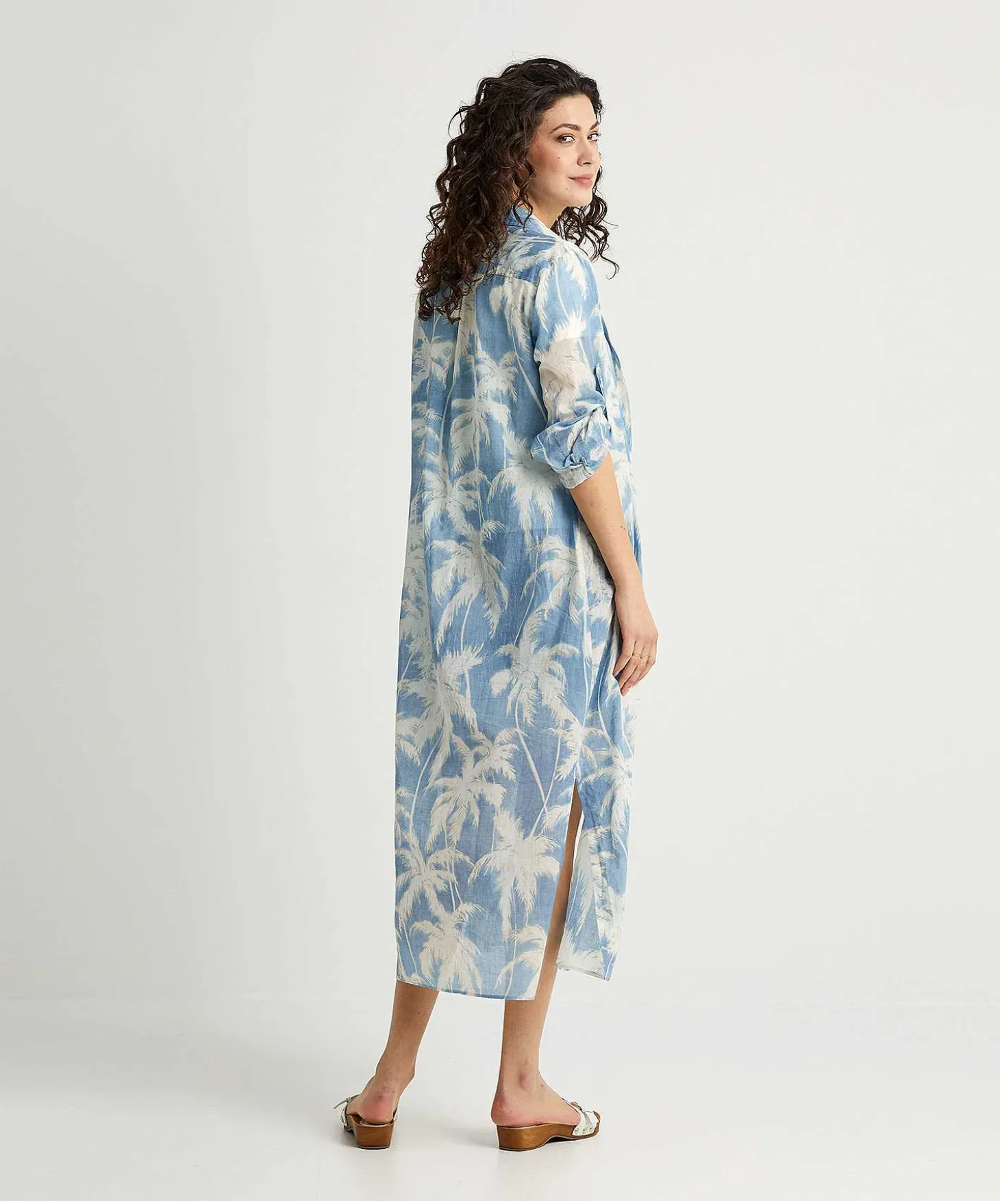 0039 Italy Cotton Voile Blousejurk Taya