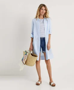 0039 Italy Linnen Blousejurk Gracia