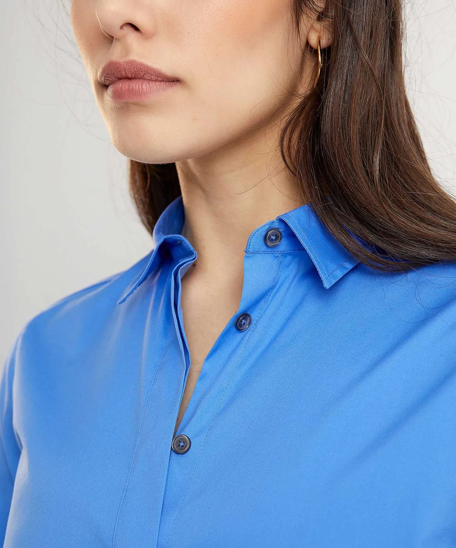0039 Italy Poplin Blousejurk Gracia