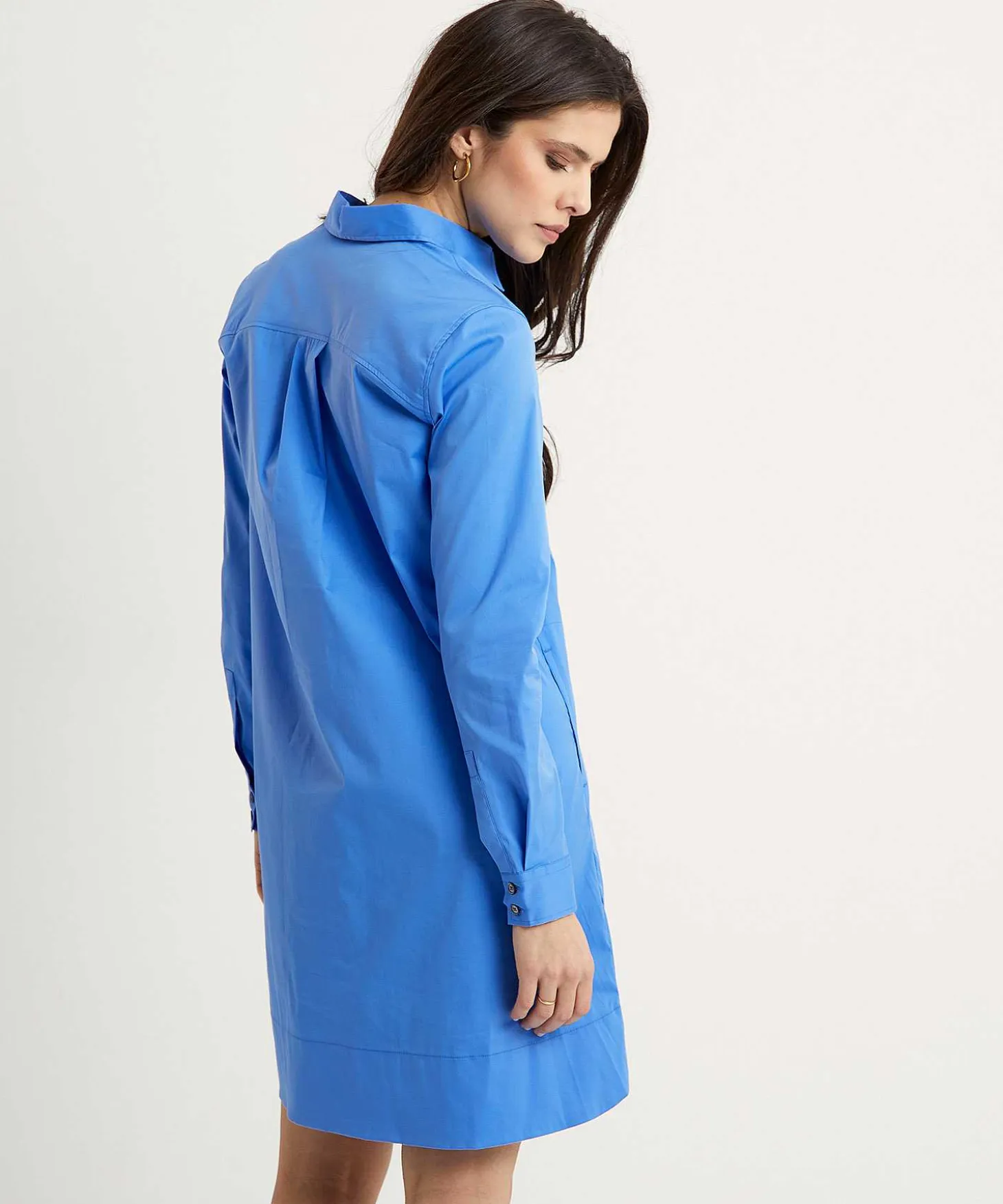 0039 Italy Poplin Blousejurk Gracia