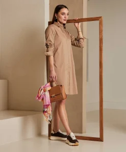 0039 Italy Poplin Blousejurk Gracia