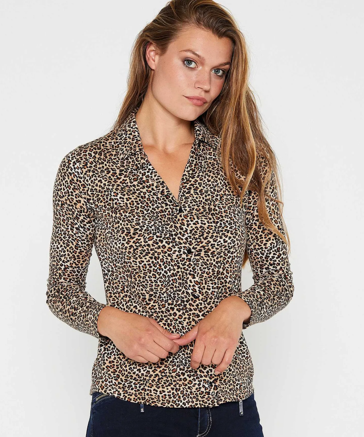 Jersey Blouse Animalprint