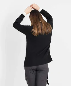 Lange Trui Horizontale Rib