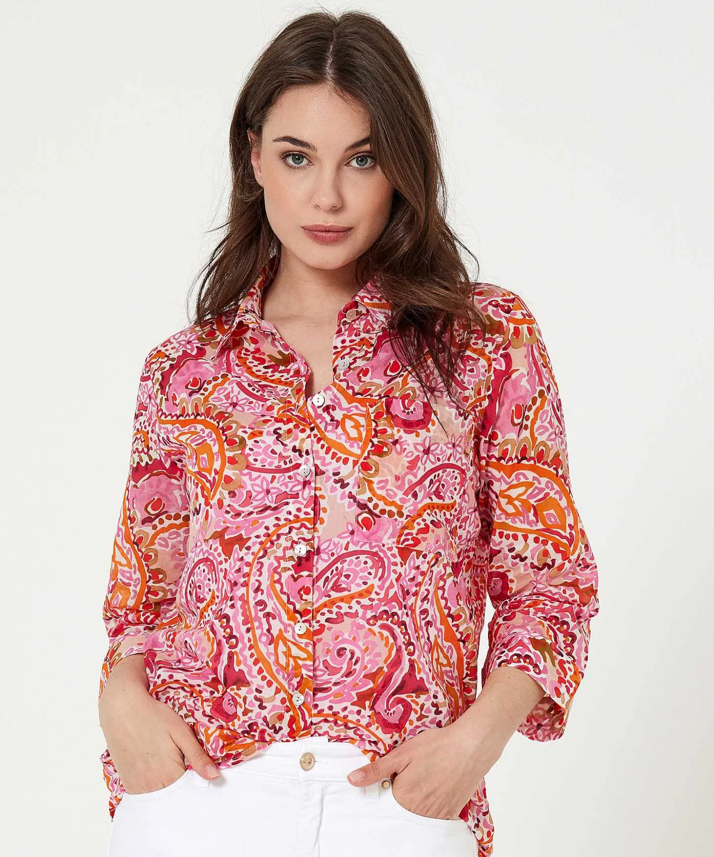 Luchtige Blouse Paisley