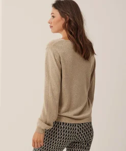 Lurex Truitje V-Hals