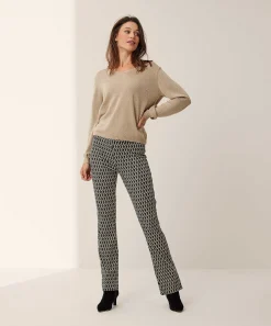 Lurex Truitje V-Hals