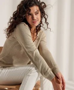 Lurex Truitje V-Hals