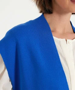 Mouwloos Vest Punta Knit Ceintuur