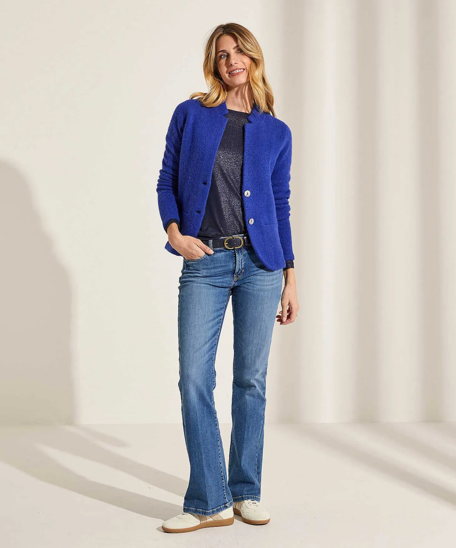 Shirt Boothals Lurex