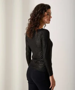 Shirt Boothals Lurex