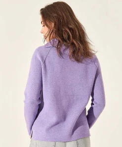 Trui Asymmetrische Rits Punta Knit