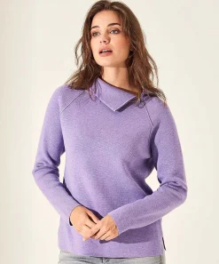 Trui Asymmetrische Rits Punta Knit