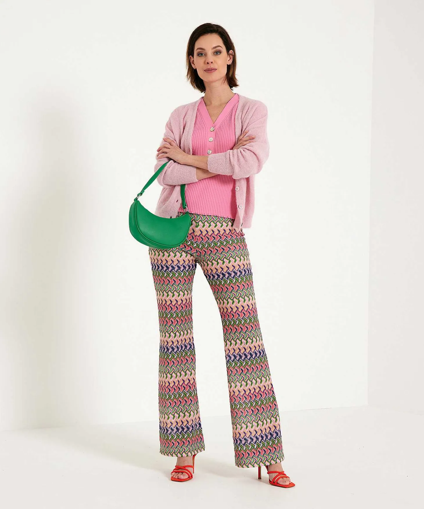 Truitje V-Hals Ribknit