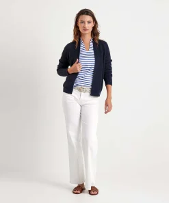 Tulpshirt Korte Mouw Bretonse Streep