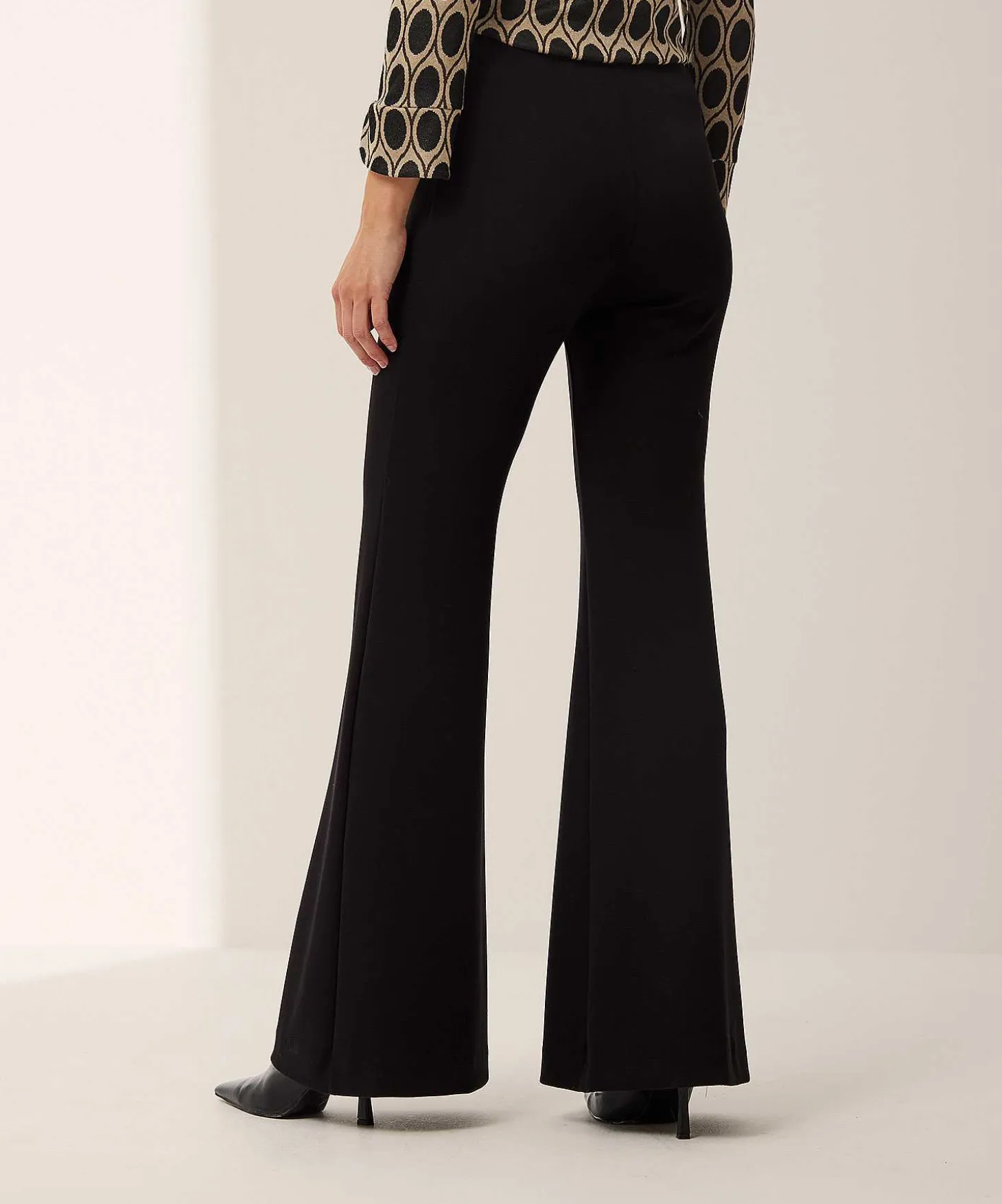 Ana Alcazar Flared Broek Jersey