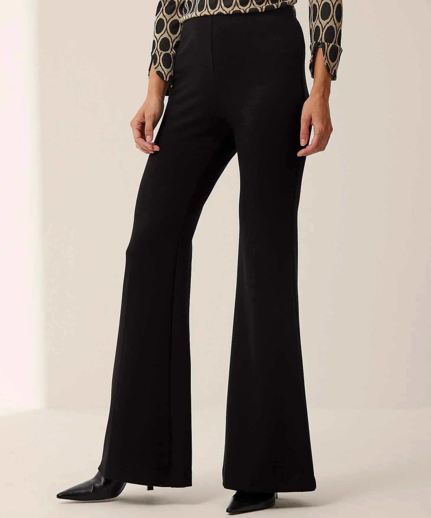 Ana Alcazar Flared Broek Jersey