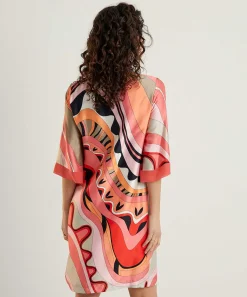 Ana Alcazar Silky Jurk Fancy Print