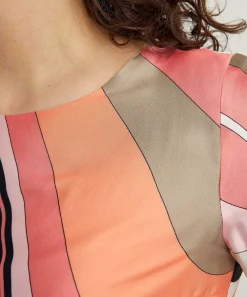 Ana Alcazar Silky Jurk Fancy Print