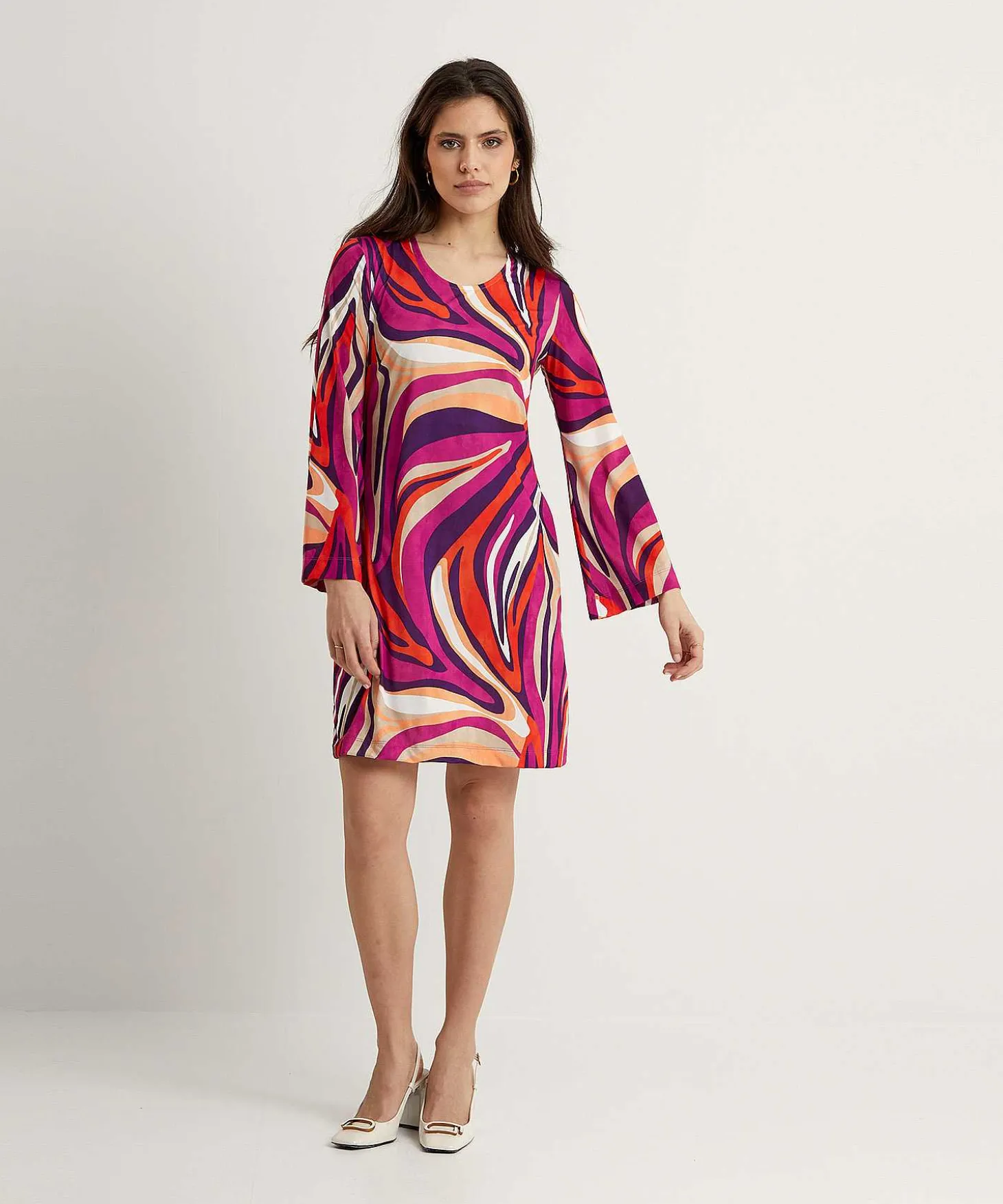 Ana Alcazar Slinky Jurk Fancy Print