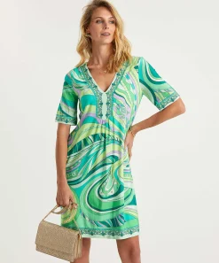 Ana Alcazar Slinky Jurk Multicolor